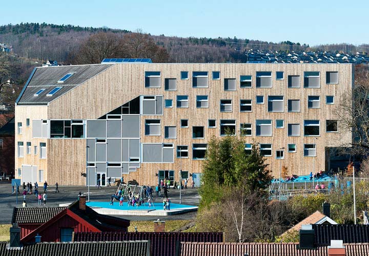 Mesterfjellet School in Larvik, Norway